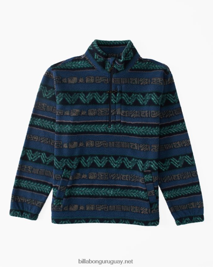 jersey con cuello simulado y media cremallera a/div border hombres Armada DR6844478 Billabong