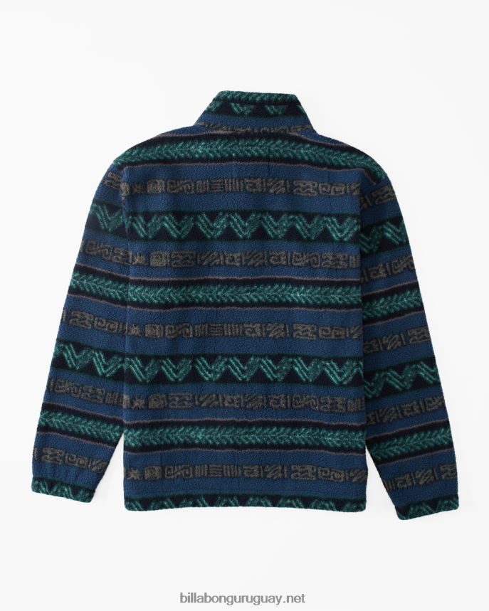 jersey con cuello simulado y media cremallera a/div border hombres Armada DR6844478 Billabong