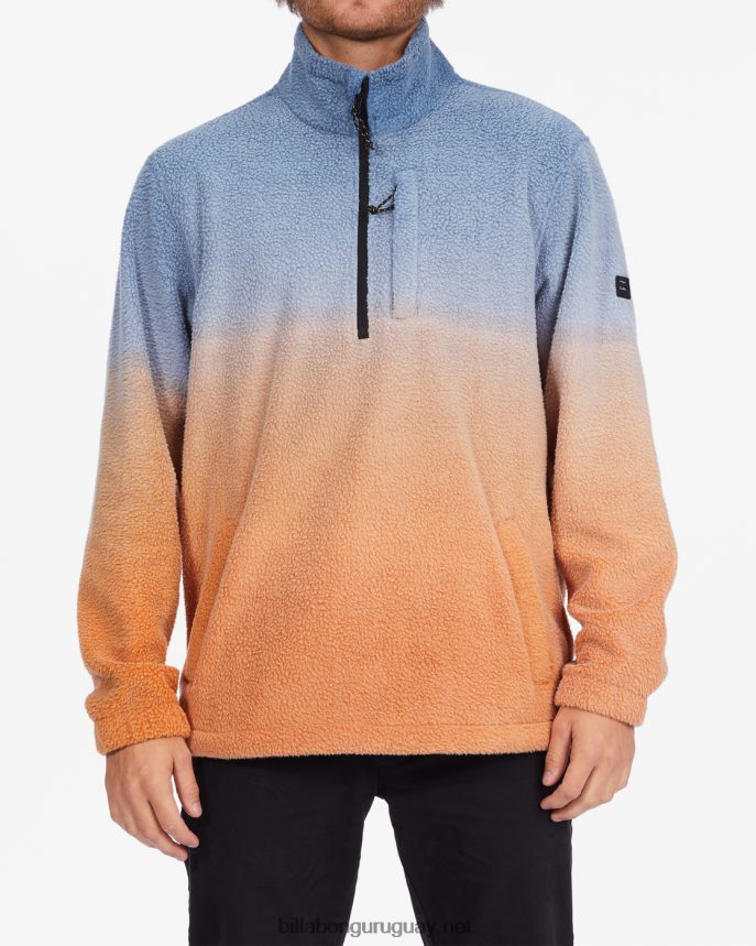 jersey con cuello simulado y media cremallera a/div border hombres multi DR6844516 Billabong