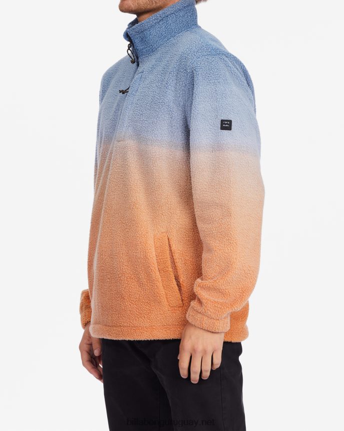 jersey con cuello simulado y media cremallera a/div border hombres multi DR6844516 Billabong