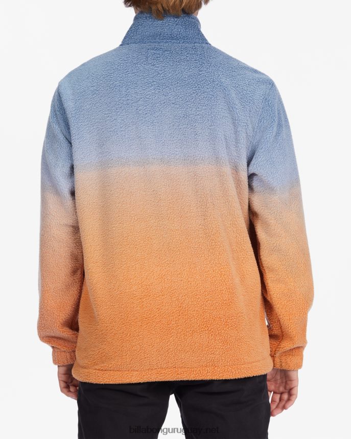 jersey con cuello simulado y media cremallera a/div border hombres multi DR6844516 Billabong