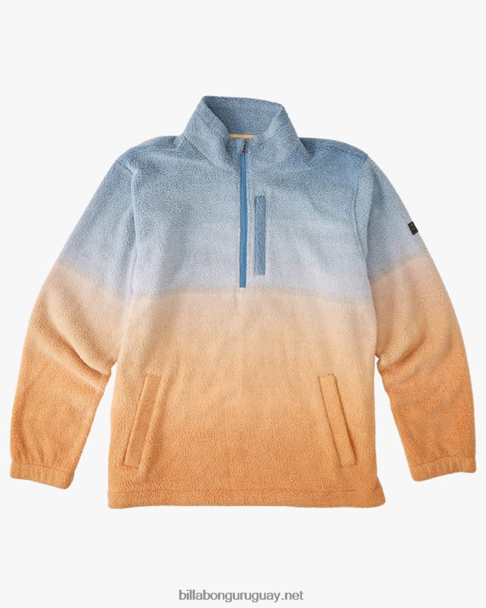 jersey con cuello simulado y media cremallera a/div border hombres multi DR6844516 Billabong