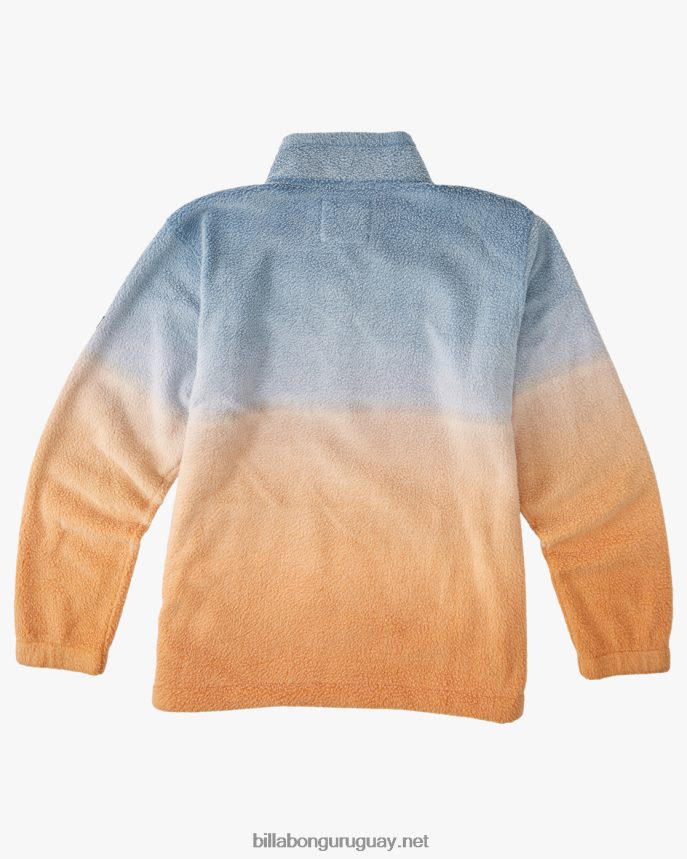 jersey con cuello simulado y media cremallera a/div border hombres multi DR6844516 Billabong