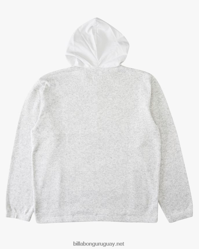 jersey con media cremallera y capucha a/div border hombres brezo gris DR6844245 Billabong
