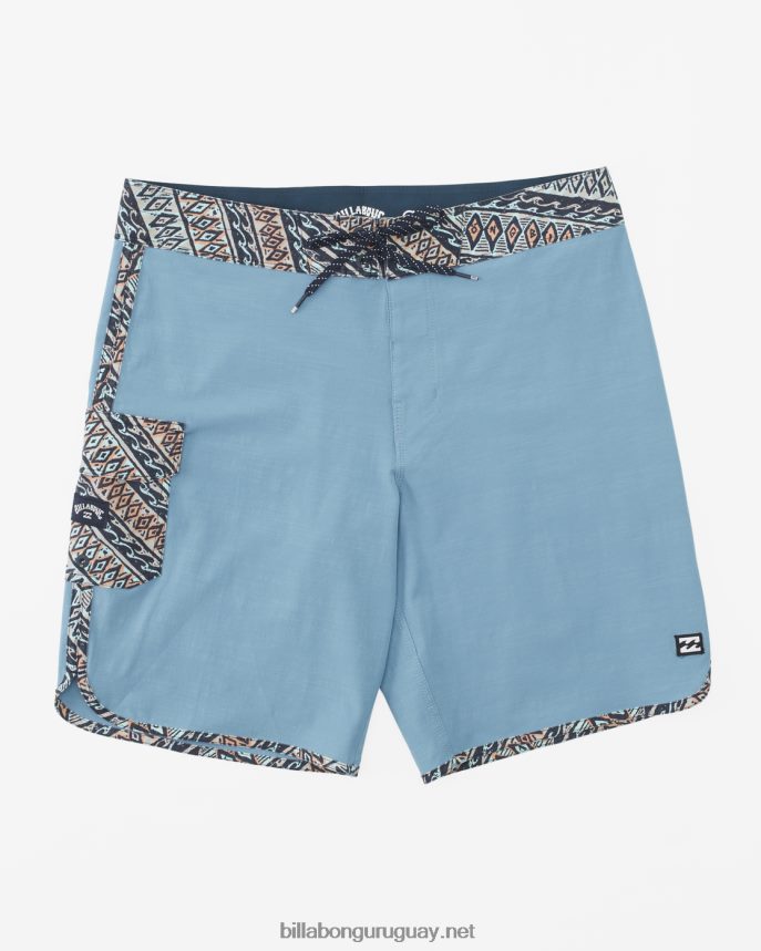 Bañador 73 pro 19'' hombres neblina azul DR684468 Billabong