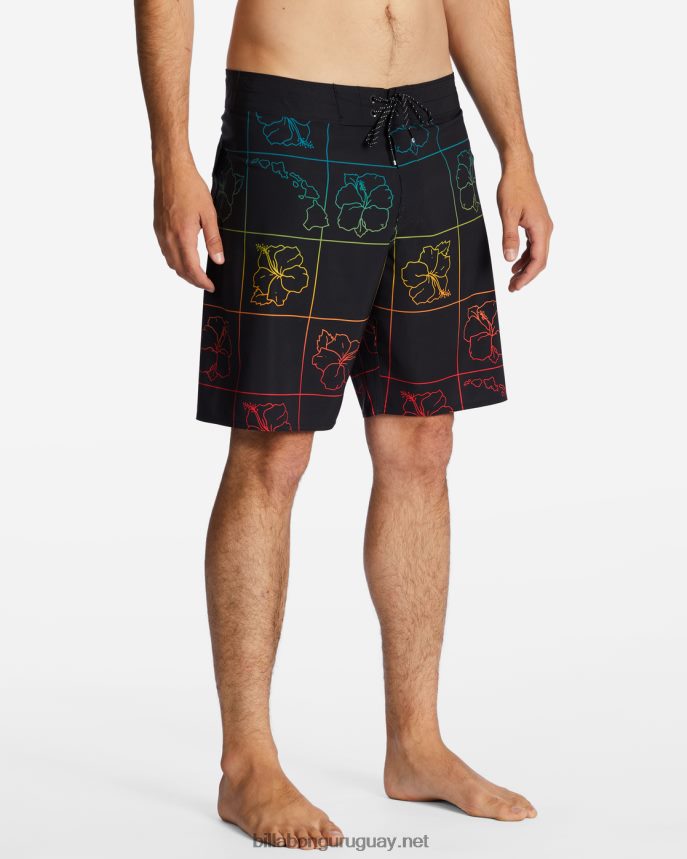 Bañador andy irons sundays ciclo pro 20\'\' hombres negro DR6844185 Billabong