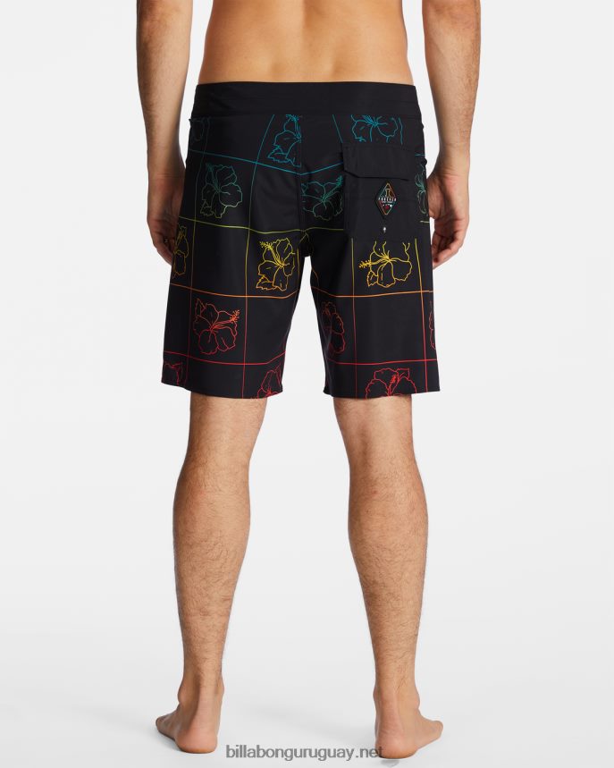 Bañador andy irons sundays ciclo pro 20\'\' hombres negro DR6844185 Billabong