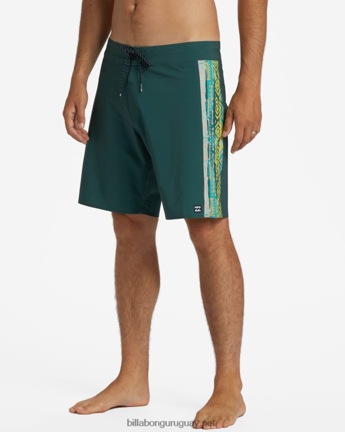 Bañador d bah ciclo pro performance 18\'\' hombres ciprés DR684414 Billabong