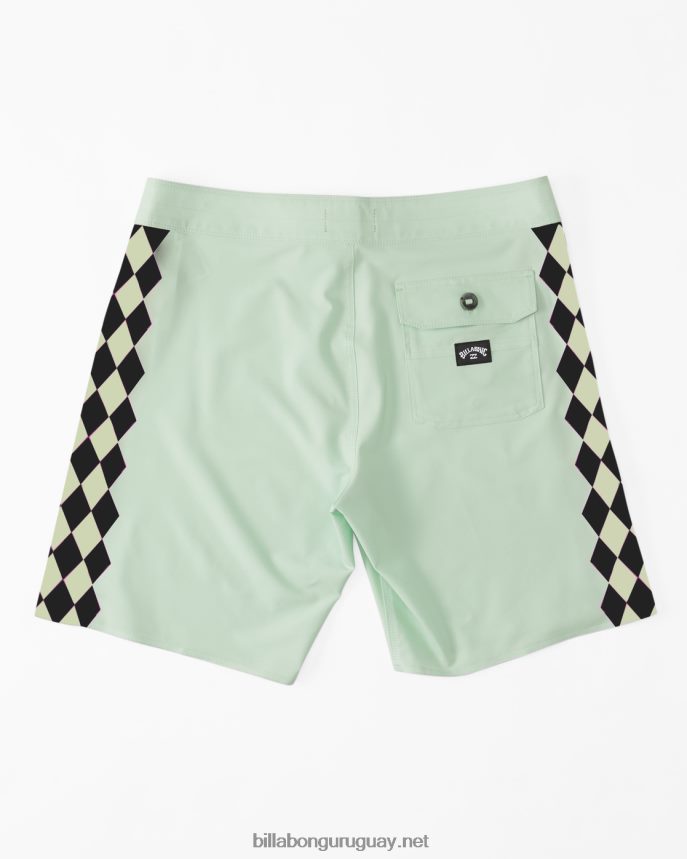 Bañador d bah ciclo pro performance 18\'\' hombres menta verde DR6844114 Billabong