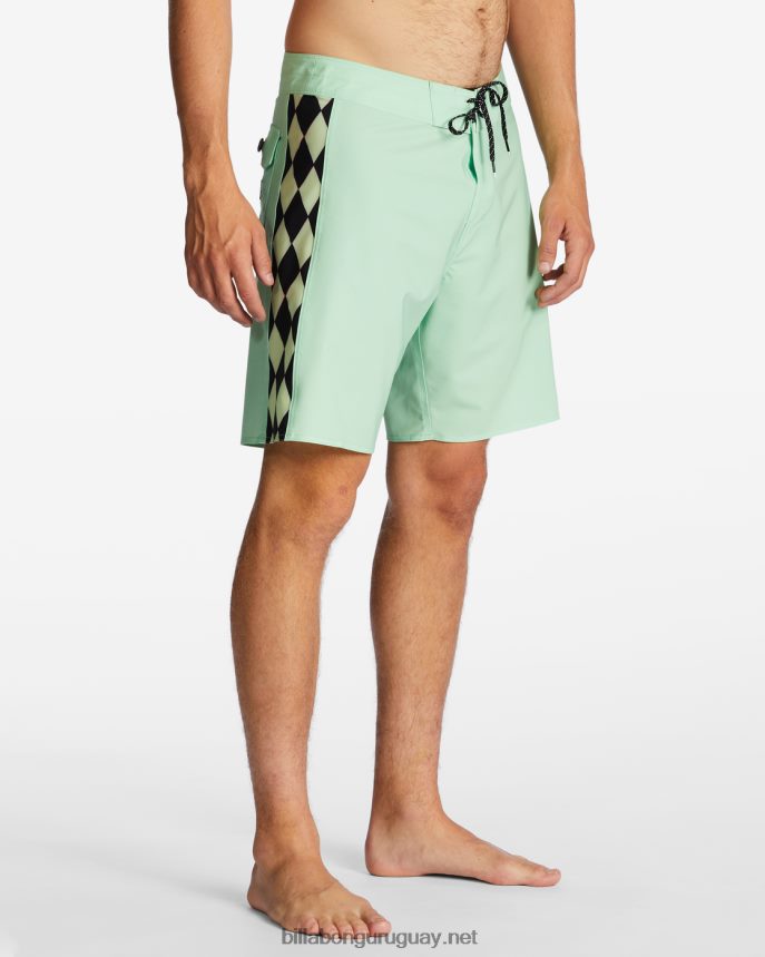 Bañador d bah ciclo pro performance 18\'\' hombres menta verde DR6844114 Billabong