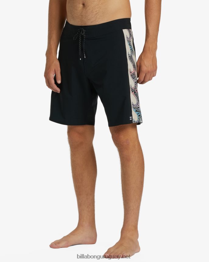 Bañador d bah ciclo pro performance 18\'\' hombres negro DR684415 Billabong