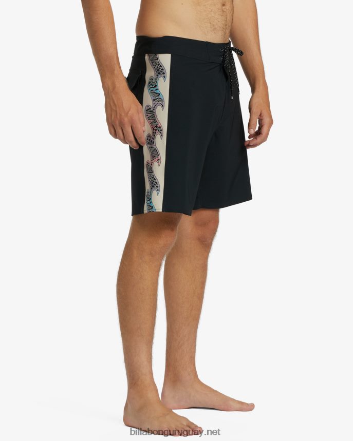 Bañador d bah ciclo pro performance 18\'\' hombres negro DR684415 Billabong
