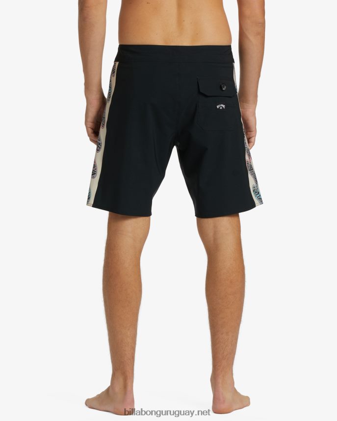 Bañador d bah ciclo pro performance 18\'\' hombres negro DR684415 Billabong