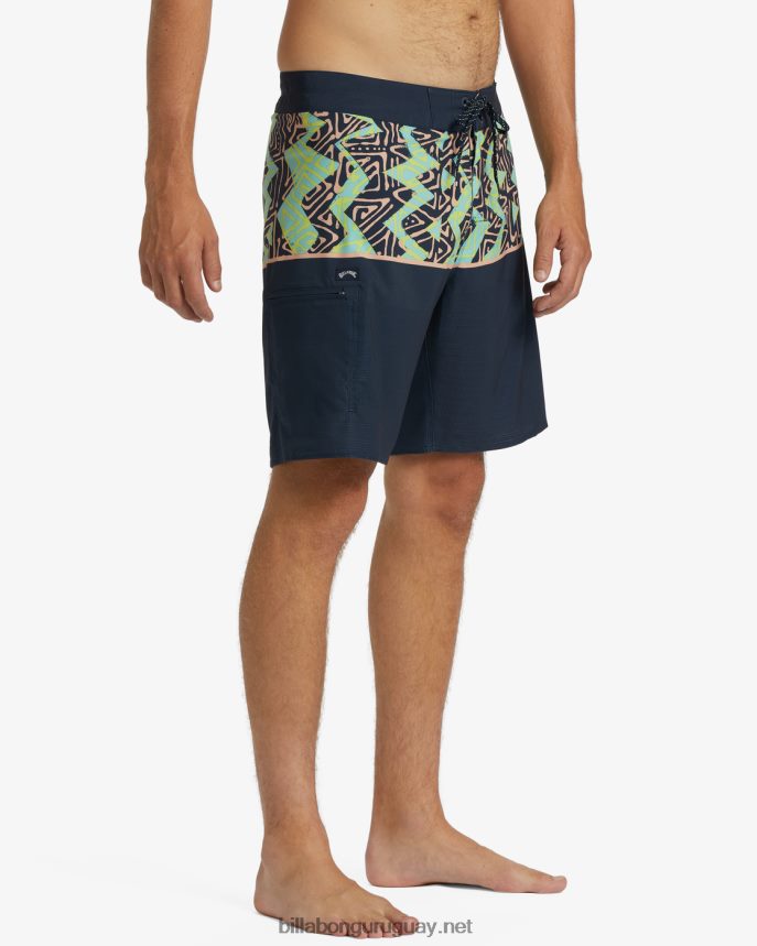 Bañador de 19\'\' de rendimiento airlite 5050 hombres azul oscuro DR684476 Billabong