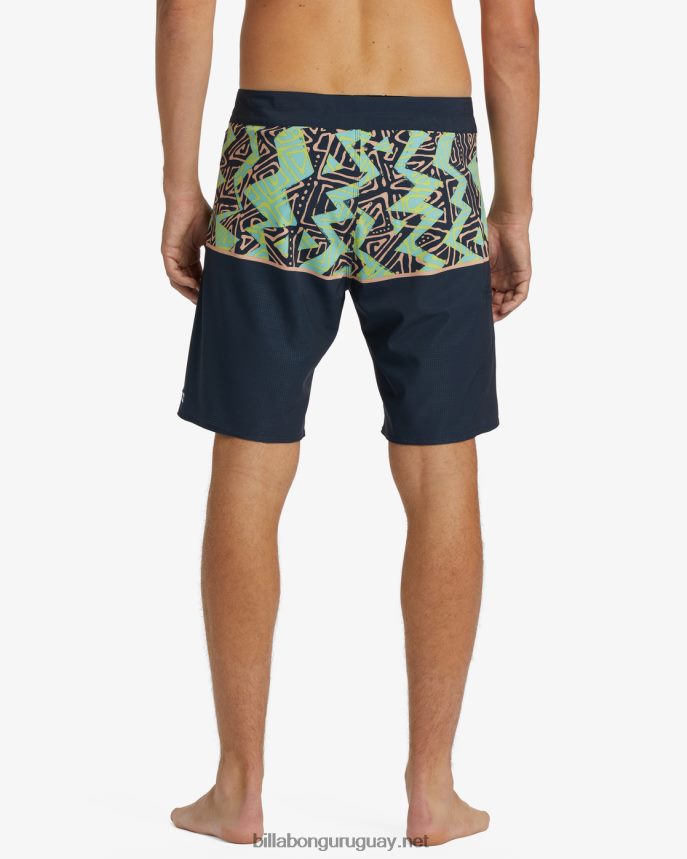 Bañador de 19\'\' de rendimiento airlite 5050 hombres azul oscuro DR684476 Billabong