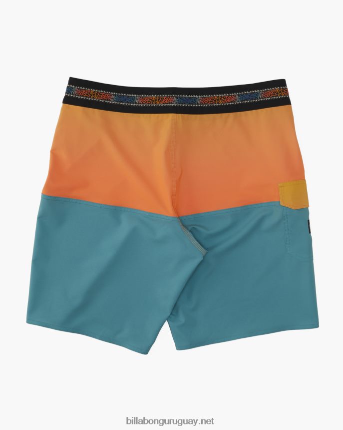 Bañador de 19\'\' de rendimiento profesional de five50 hombres agua DR684475 Billabong