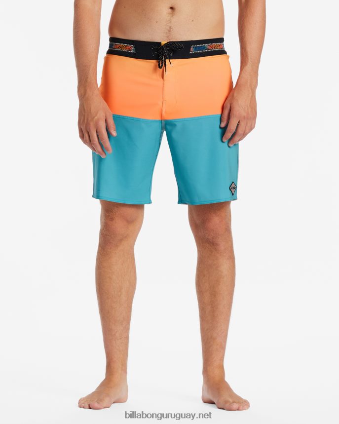 Bañador de 19\'\' de rendimiento profesional de five50 hombres agua DR684475 Billabong