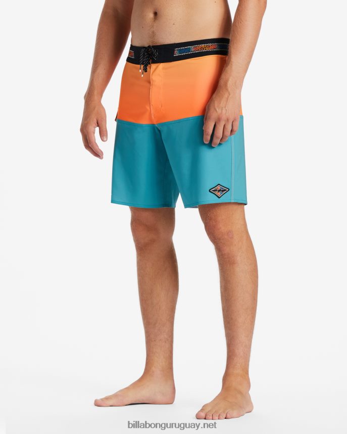 Bañador de 19\'\' de rendimiento profesional de five50 hombres agua DR684475 Billabong