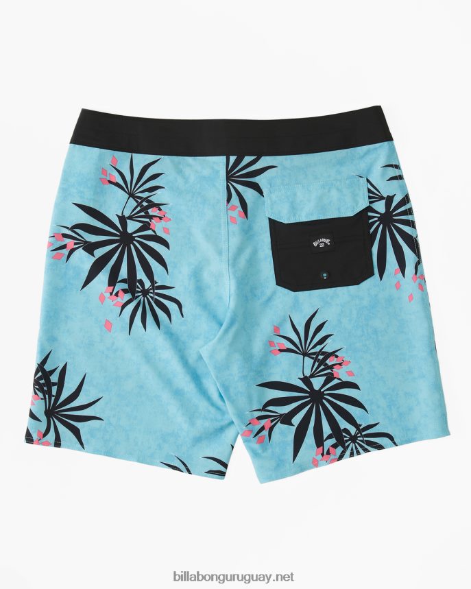 Bañador sundays pro performance 19\'\' hombres azul neón DR6844139 Billabong
