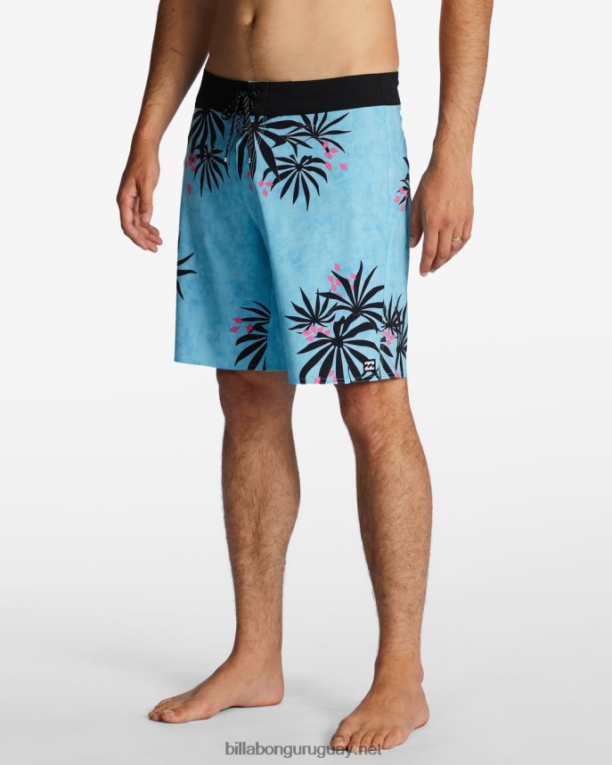Bañador sundays pro performance 19\'\' hombres azul neón DR6844139 Billabong