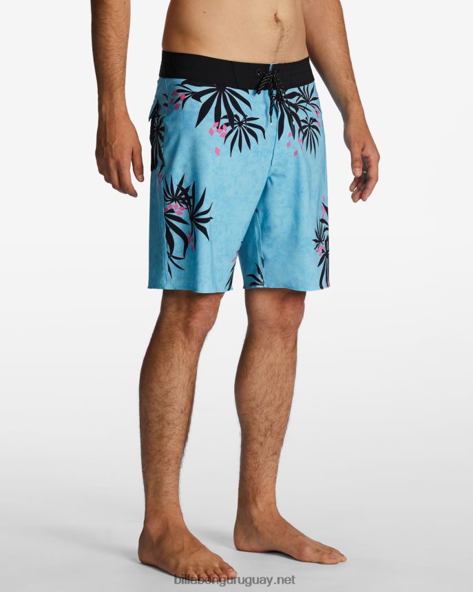Bañador sundays pro performance 19\'\' hombres azul neón DR6844139 Billabong