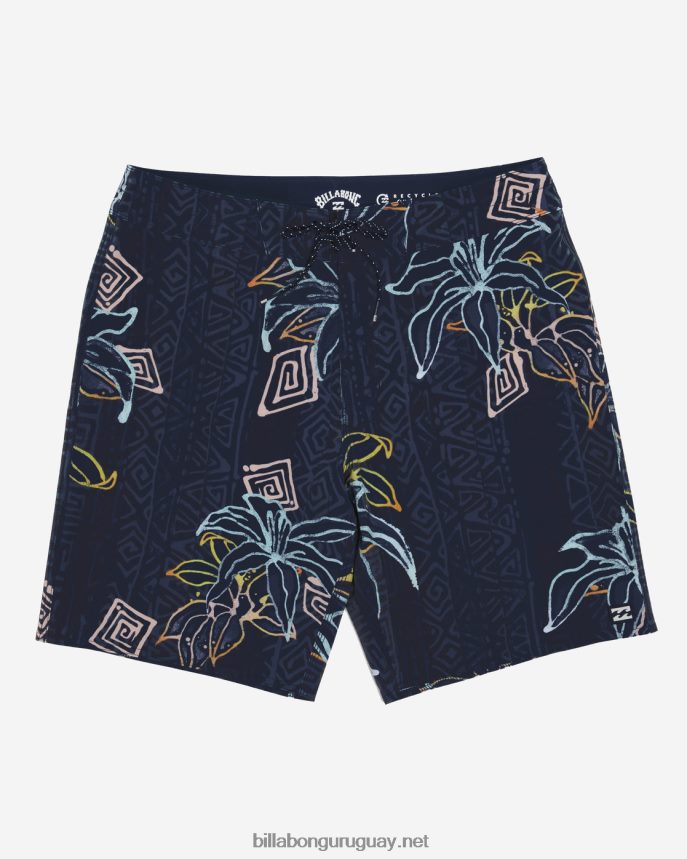 Bañador sundays pro performance 19'' hombres azul oscuro DR684487 Billabong