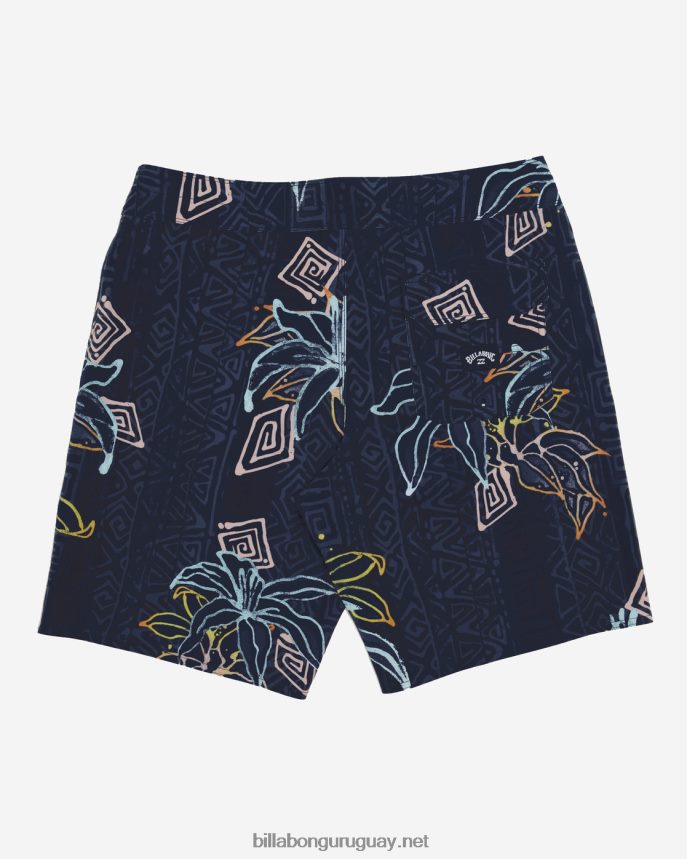 Bañador sundays pro performance 19\'\' hombres azul oscuro DR684487 Billabong