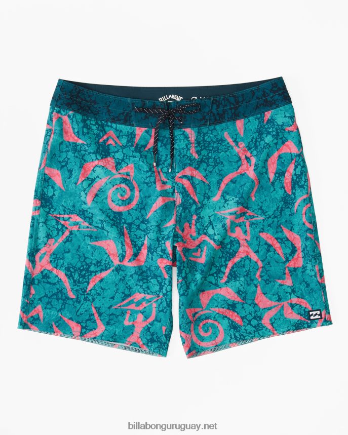 Bañador sundays pro performance 19'' hombres menta DR6844215 Billabong