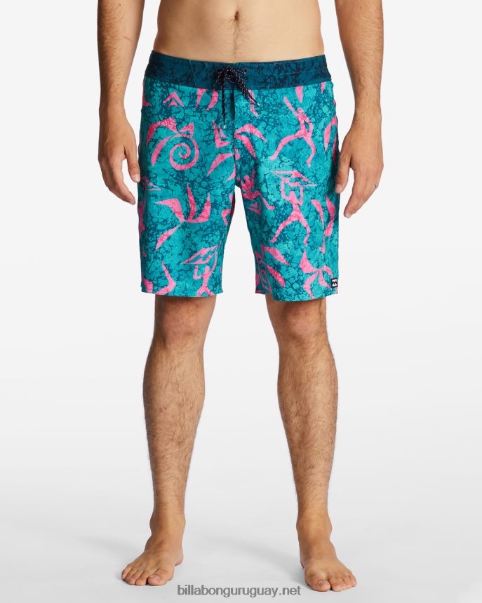 Bañador sundays pro performance 19\'\' hombres menta DR6844215 Billabong