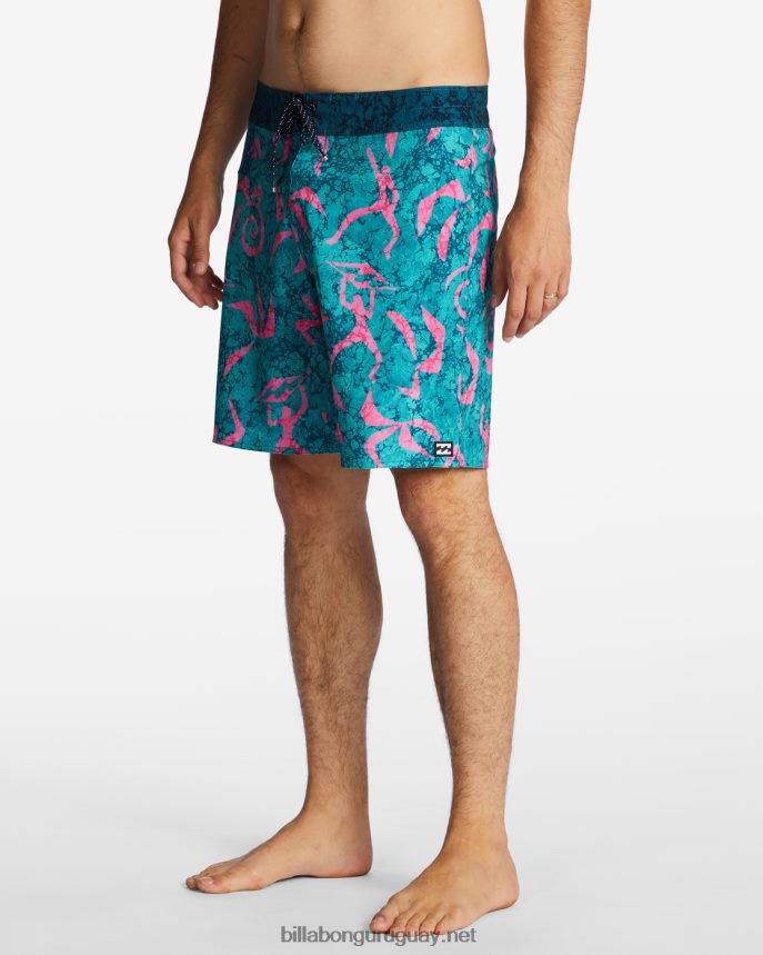 Bañador sundays pro performance 19\'\' hombres menta DR6844215 Billabong