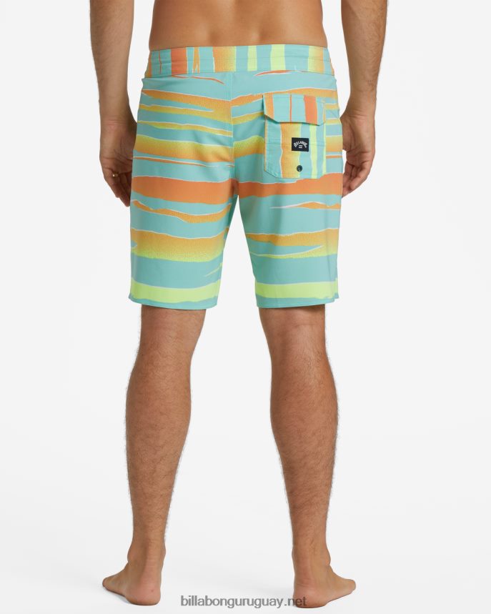 Bañador sundays pro performance 19\'\' hombres menta DR684469 Billabong