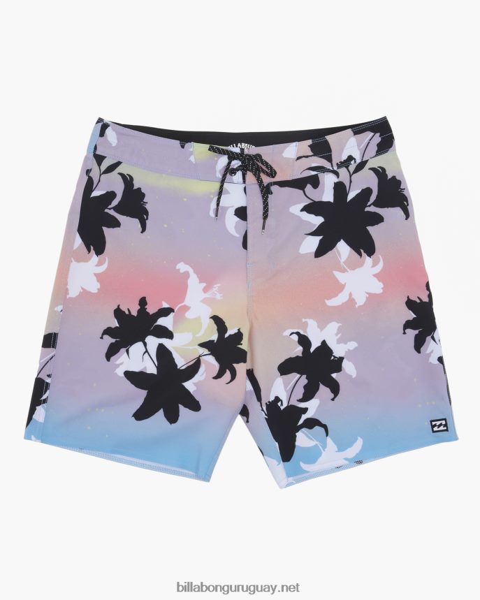 Bañador sundays pro performance 19'' hombres pastel DR684471 Billabong