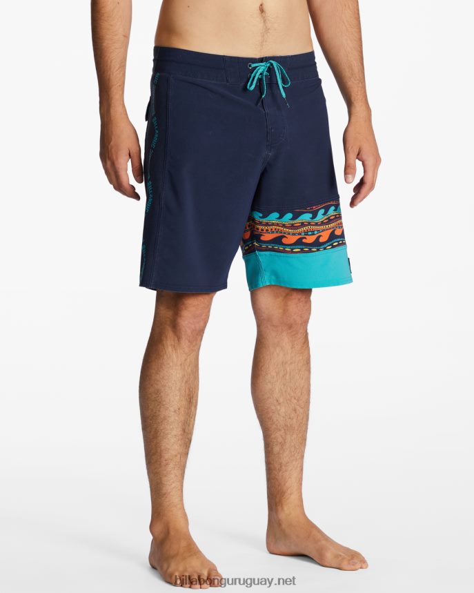 shorts de baño burleigh pro performance 19\'\' hombres Armada DR6844112 Billabong