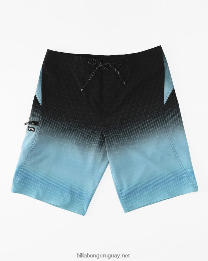 shorts de baño fluidos pro performance 20'' hombres azul neón DR684495 Billabong