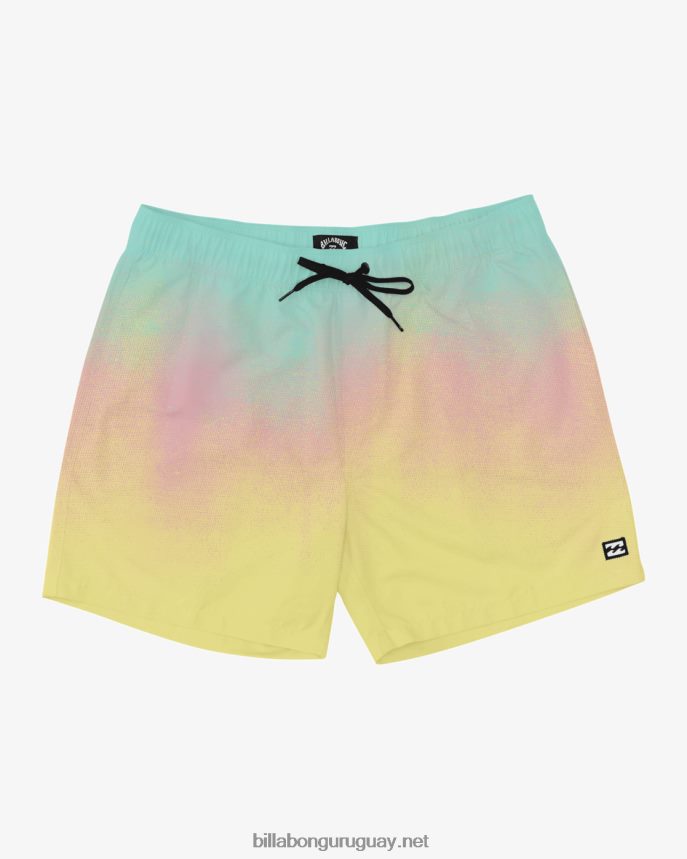 shorts de baño good times layback 17'' hombres menta DR6844200 Billabong