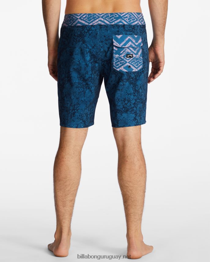 shorts de baño riot pro performance 19\'\' hombres Armada DR6844103 Billabong