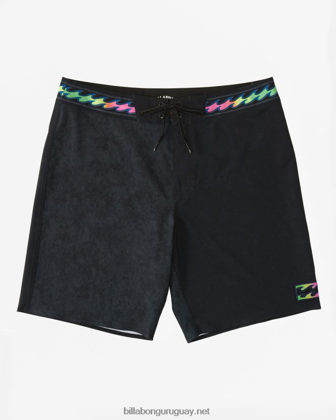 shorts de baño riot pro performance 19'' hombres sigilo DR6844102 Billabong