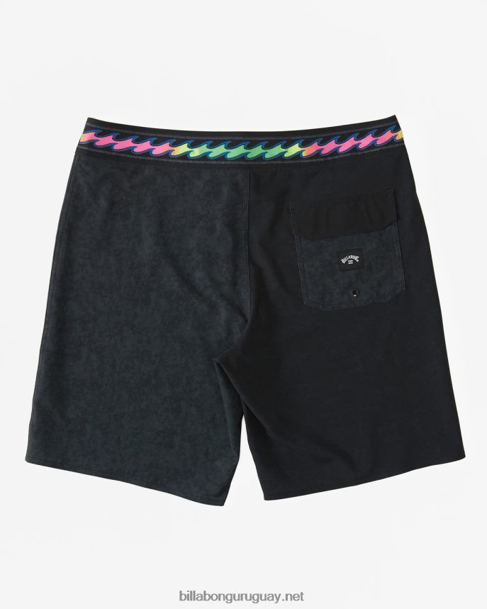shorts de baño riot pro performance 19\'\' hombres sigilo DR6844102 Billabong