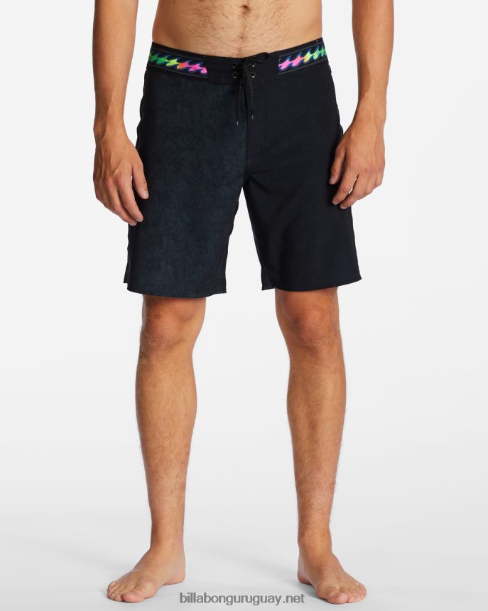 shorts de baño riot pro performance 19\'\' hombres sigilo DR6844102 Billabong