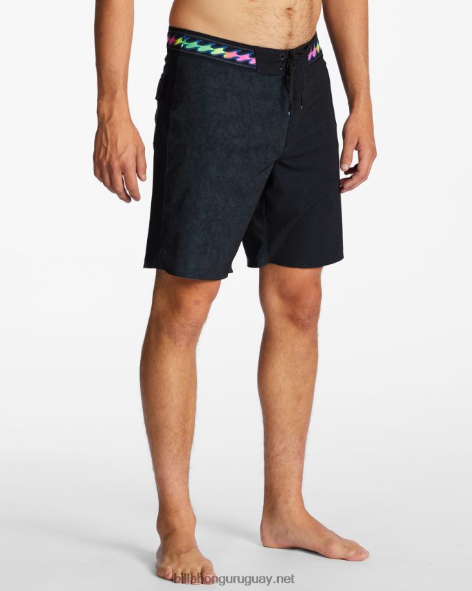 shorts de baño riot pro performance 19\'\' hombres sigilo DR6844102 Billabong