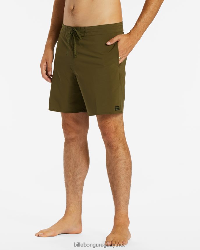 shorts de baño todo el día ciclo lo tide 17\'\' hombres militar DR6844132 Billabong