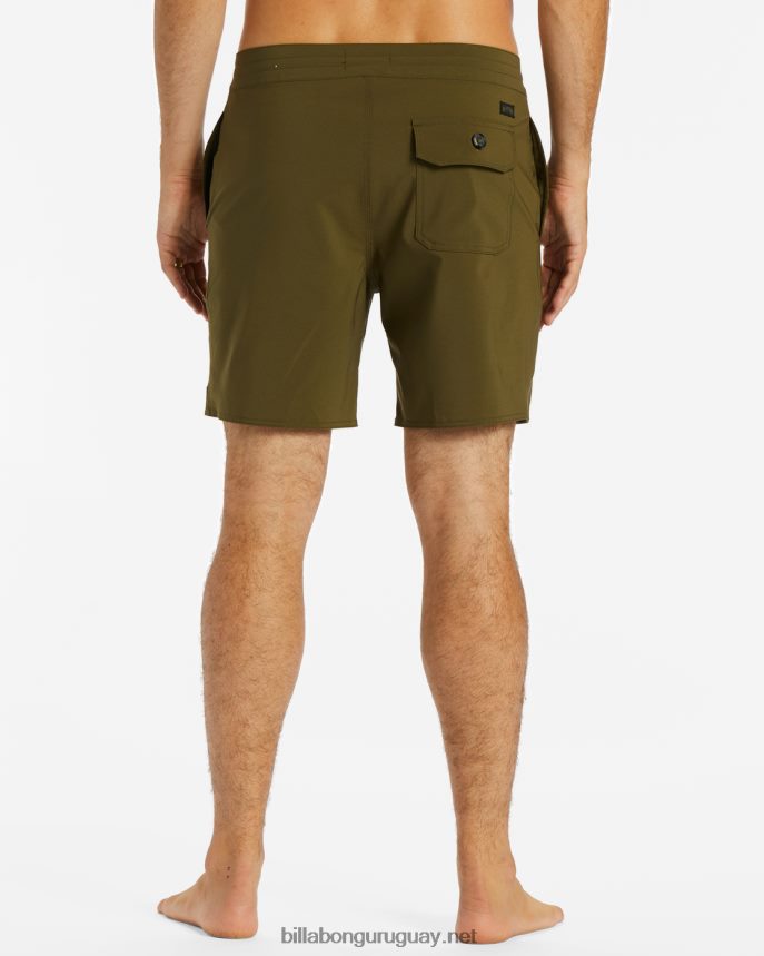 shorts de baño todo el día ciclo lo tide 17\'\' hombres militar DR6844132 Billabong