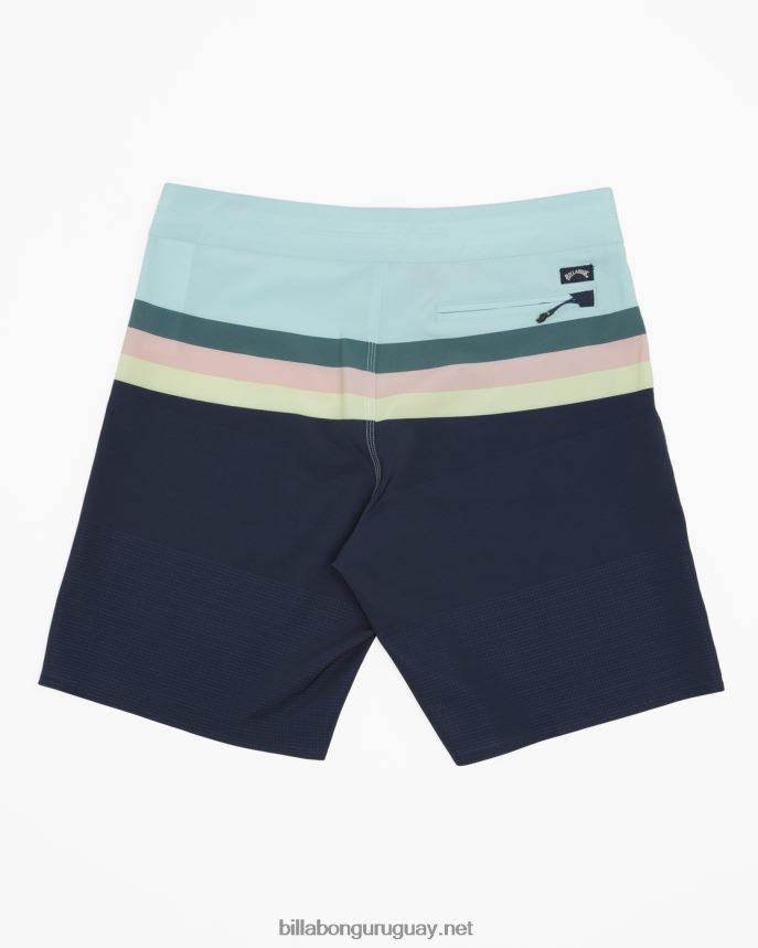 shorts de playa Momentum Airlite Performance 19\'\' hombres menta DR684483 Billabong