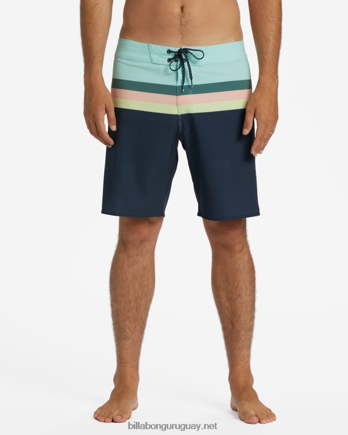 shorts de playa Momentum Airlite Performance 19\'\' hombres menta DR684483 Billabong