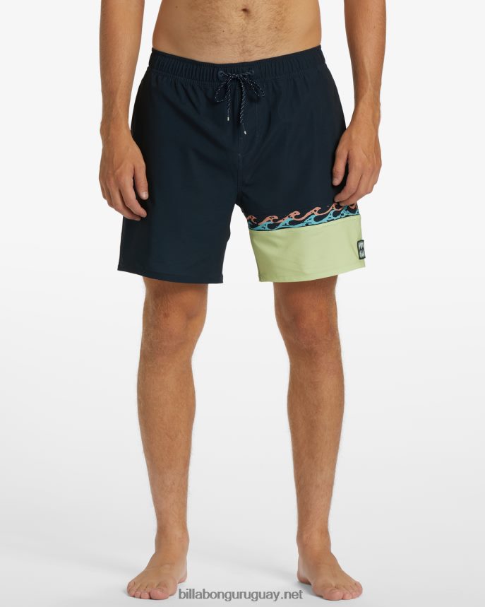 shorts de playa burleigh layback 17\'\' hombres Armada DR684411 Billabong