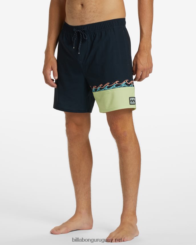 shorts de playa burleigh layback 17\'\' hombres Armada DR684411 Billabong