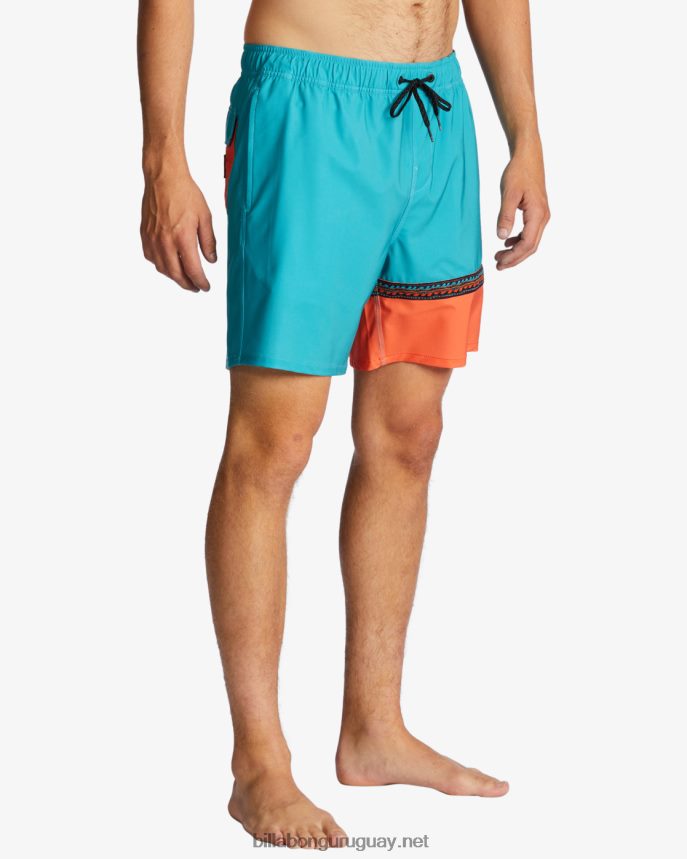shorts de playa burleigh layback 17\'\' hombres agua DR6844110 Billabong