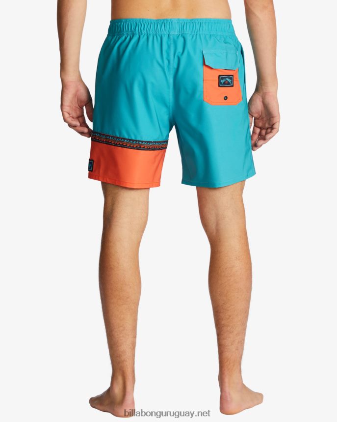 shorts de playa burleigh layback 17\'\' hombres agua DR6844110 Billabong