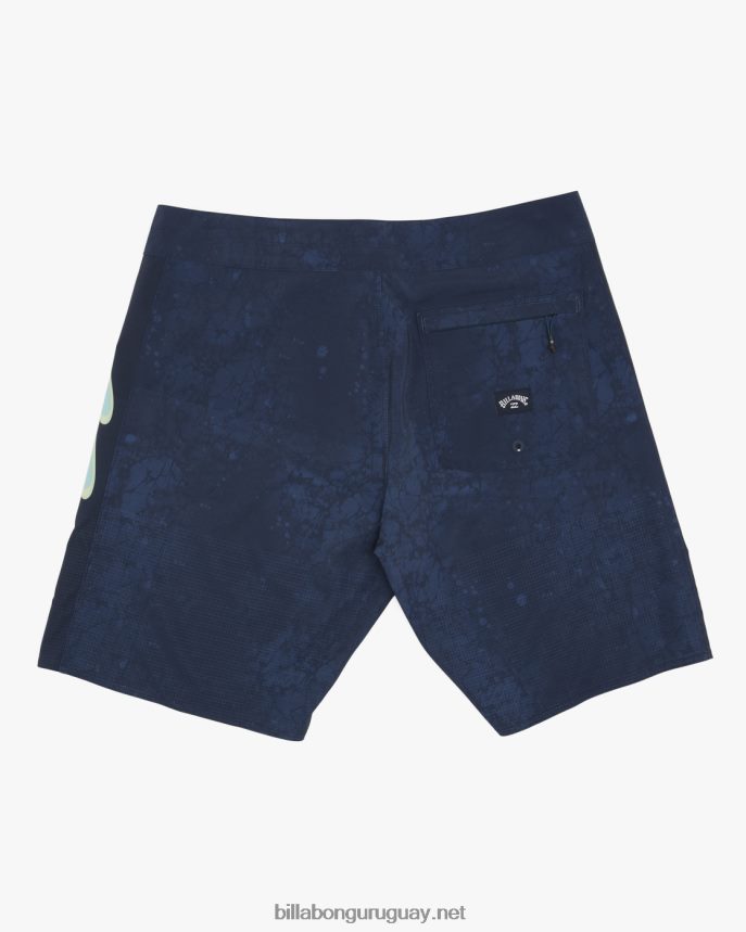 shorts de playa d bah airlite performance 19\'\' hombres índigo DR684420 Billabong