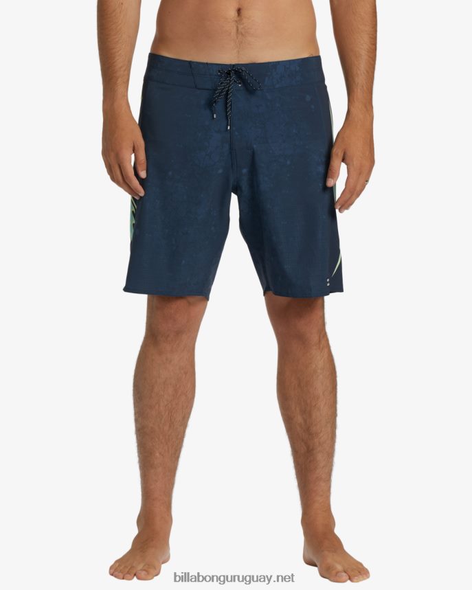 shorts de playa d bah airlite performance 19\'\' hombres índigo DR684420 Billabong